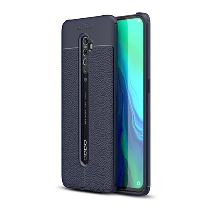 Royal Cover Oppo Reno 2Z Kılıf Deri Görünümlü Yüksek Kaliteli Premium Silikon Kapak RCV/Niss ürün görseli 1
