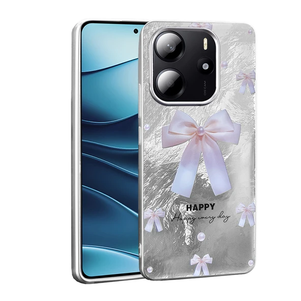 Moby Shop Redmi Note 14 5G Kılıf Desen Detaylı Şık Leolüx Silicone Case Cover ürün görseli 1