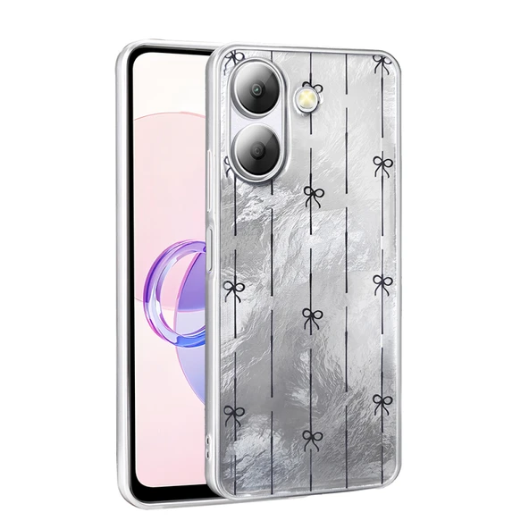 Moby Shop Redmi 13C Kılıf Desen Detaylı Şık Leolüx Silicone Case Cover ürün görseli 1