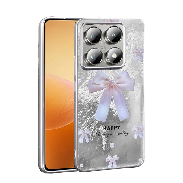 Moby Shop Xiaomi 14T Pro Kılıf Desen Detaylı Şık Leolüx Silicone Case Cover ürün görseli 1