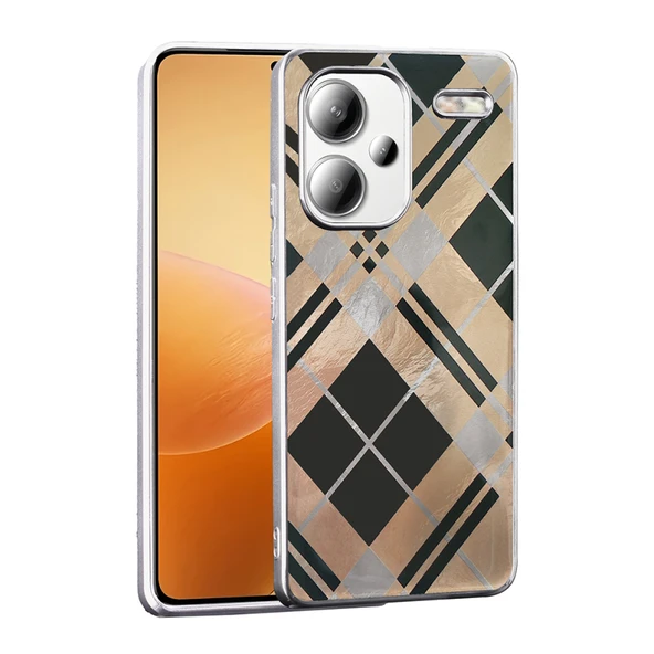 Moby Shop Redmi Note 13 Pro Plus 5G Kılıf Desen Detaylı Şık Leolüx Silicone Case Cover ürün görseli 1