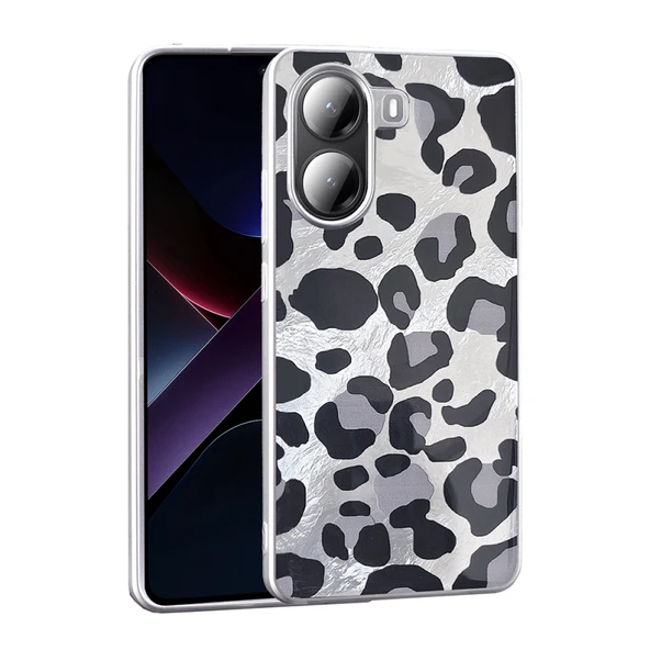 Moby Shop Poco X7 Pro Kılıf Desen Detaylı Şık Leolüx Silicone Case Cover ürün görseli 1