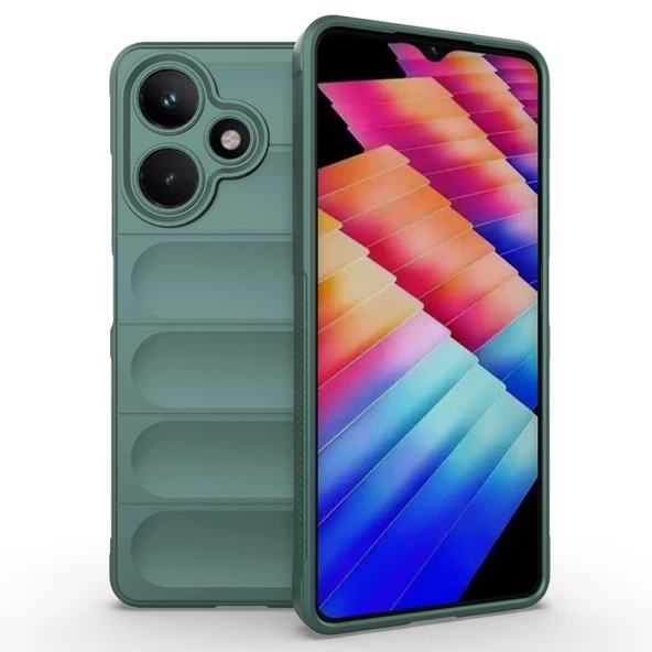 Moby Shop İnfinix Hot 30 Kılıf Kolay Tutuş Özellikli Zenya Premium TPU Silikon Kapak ürün görseli 1