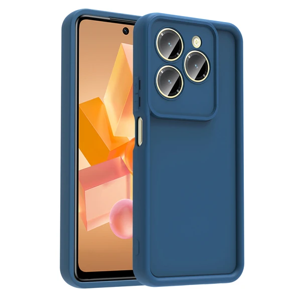 Moby Shop İnfinix Hot 40 Kılıf Soft Toch Hissiyatlı Elastiq Silicone Premium Case Cover ürün görseli 1
