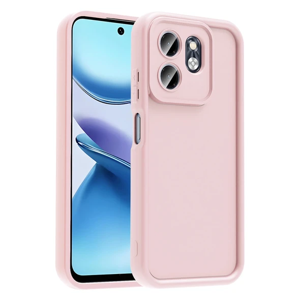 Moby Shop İnfinix Smart 9 Kılıf Soft Toch Hissiyatlı Elastiq Silicone Premium Case Cover ürün görseli 1