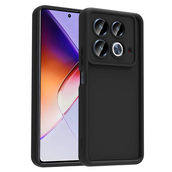 Moby Shop İnfinix Note 40 4G Kılıf Soft Toch Hissiyatlı Elastiq Silicone Premium Case Cover ürün görseli 1