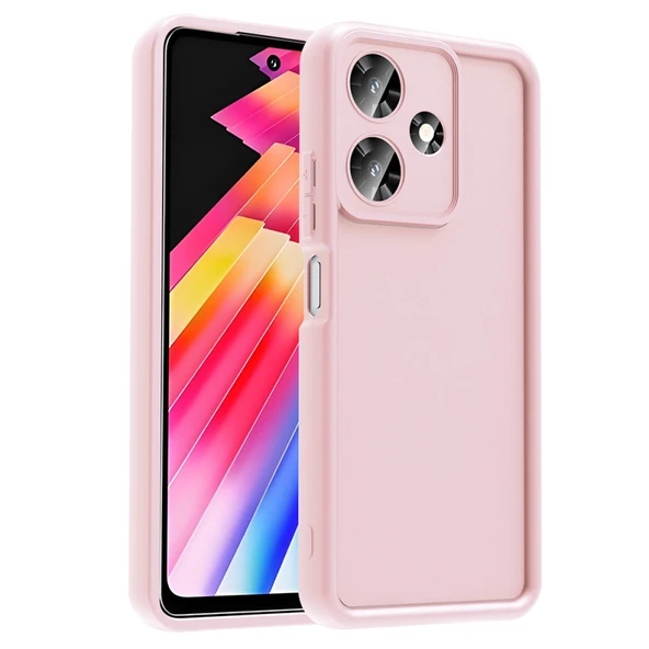 Moby Shop İnfinix Hot 30İ Kılıf Soft Toch Hissiyatlı Elastiq Silicone Premium Case Cover ürün görseli 1