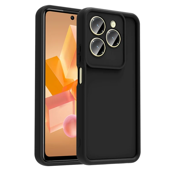 Moby Shop İnfinix Hot 40 Pro Kılıf Soft Toch Hissiyatlı Elastiq Silicone Premium Case Cover ürün görseli 1