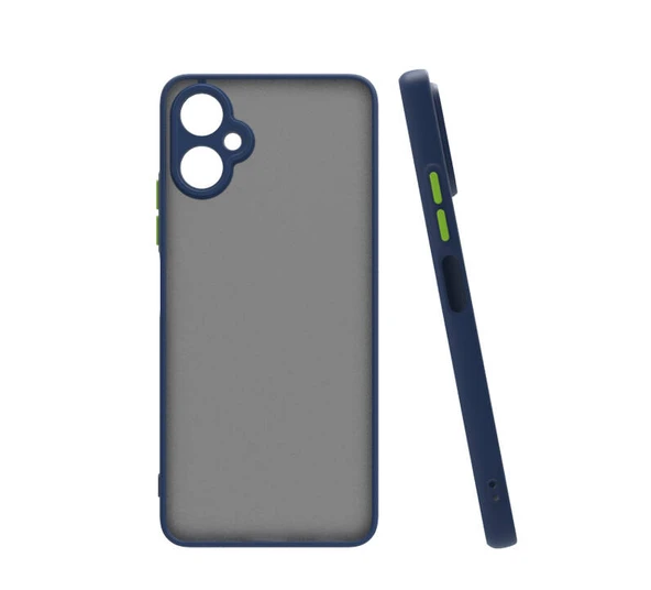 Moby Shop Tecno Camon 19 Neo Kılıf Kenarları Renkli arkası Mat Rexa Premium Silikon Kapak ürün görseli 1