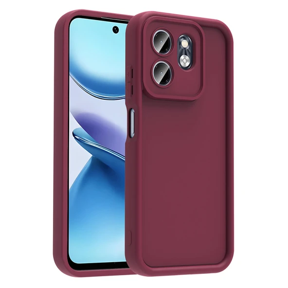 Moby Shop İnfinix Smart 9 Kılıf Soft Toch Hissiyatlı Elastiq Silicone Premium Case Cover ürün görseli 1