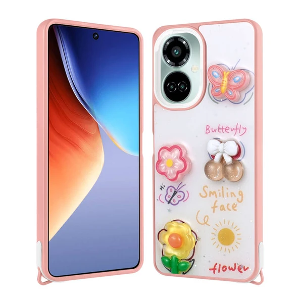 Moby Shop Tecno Camon 19 Kılıf Lunessa Premium Figürlü Sert Silikon Kapak ürün görseli 1