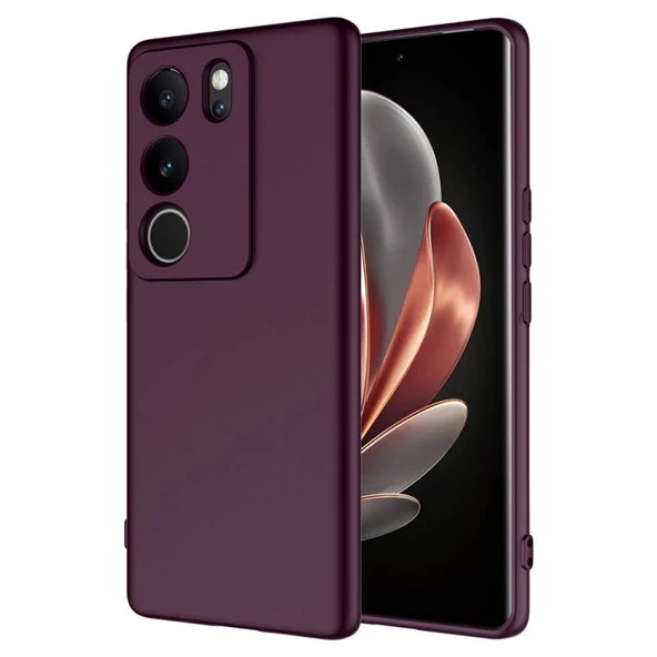 Moby Shop Vivo V29 5G Kılıf Kılıf İçi Kadifeli Esnek Kadifon Lansman Premium Silikon Kılıf ürün görseli 1