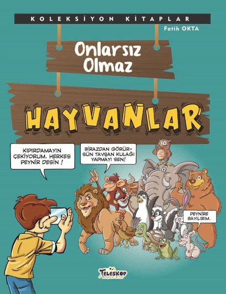 Koleksiyon Kitaplar - Onlarsız Olmaz Hayvanlar ürün görseli 1