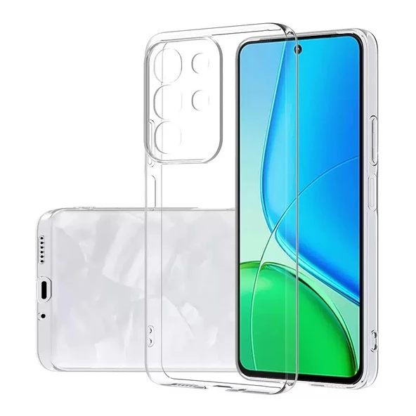 Moby Shop Vivo Y29 4G Kılıf Esnek ve Şeffaf Nuda Premium TPU Silikon Kapak ürün görseli 1