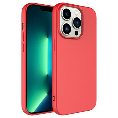 Moby Shop iPhone 14 Pro Kılıf Kılıf İçi Kadifeli Esnek Kadifon Lansman Premium Silikon Kılıf ürün görseli 1