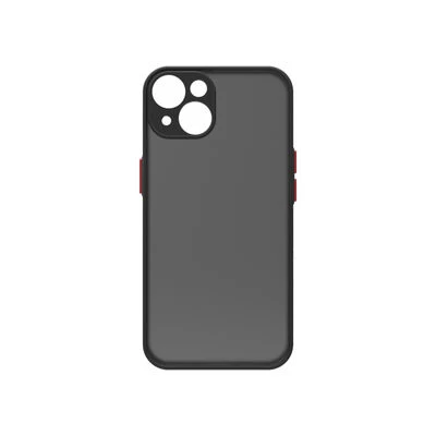 Moby Shop iPhone 14 Plus Kılıf Kenarları Renkli arkası Mat Rexa Premium Silikon Kapak ürün görseli 1