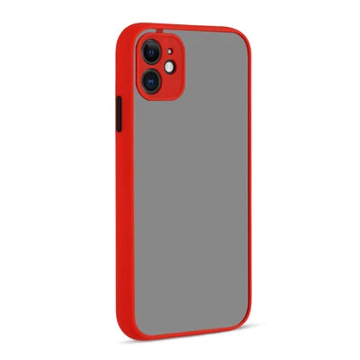Moby Shop iPhone 12 Mini Kılıf Kenarları Renkli arkası Mat Rexa Premium Silikon Kapak ürün görseli 1