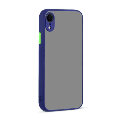 Moby Shop iPhone XR Kılıf Kenarları Renkli arkası Mat Rexa Premium Silikon Kapak ürün görseli 1