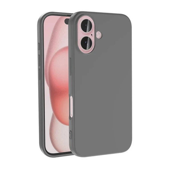 Moby Shop iPhone 16 Kılıf Kılıf İçi Kadifeli Esnek Kadifon Lansman Premium Silikon Kılıf ürün görseli 1