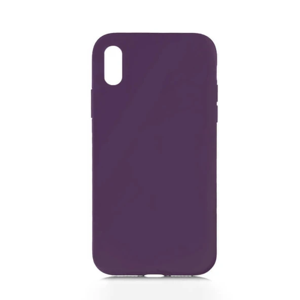 Moby Shop iPhone X Kılıf Kılıf İçi Kadifeli Esnek Kadifon Lansman Premium Silikon Kılıf ürün görseli 1