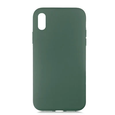 Moby Shop iPhone X Kılıf Kılıf İçi Kadifeli Esnek Kadifon Lansman Premium Silikon Kılıf ürün görseli 1