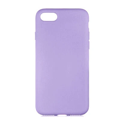 Moby Shop iPhone SE 2020 Kılıf Kılıf İçi Kadifeli Esnek Kadifon Lansman Premium Silikon Kılıf ürün görseli 1