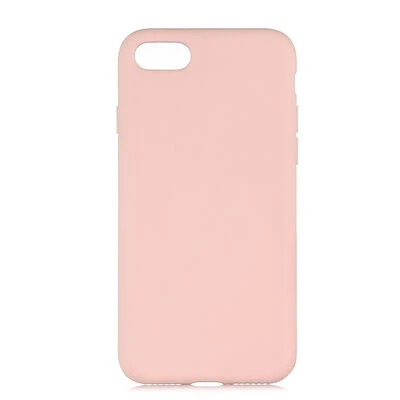 Moby Shop iPhone SE 2020 Kılıf Kılıf İçi Kadifeli Esnek Kadifon Lansman Premium Silikon Kılıf ürün görseli 1
