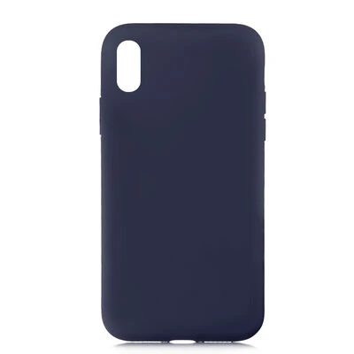 Moby Shop iPhone XS Max Kılıf Kılıf İçi Kadifeli Esnek Kadifon Lansman Premium Silikon Kılıf ürün görseli 1