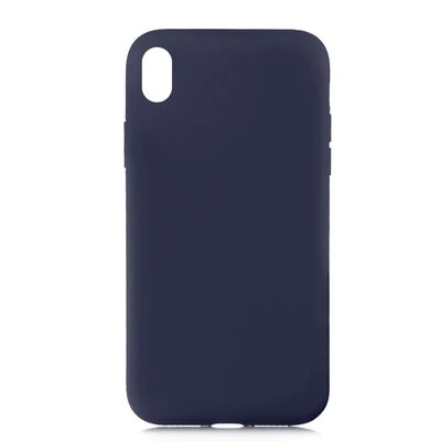 Moby Shop iPhone XR Kılıf Kılıf İçi Kadifeli Esnek Kadifon Lansman Premium Silikon Kılıf ürün görseli 1