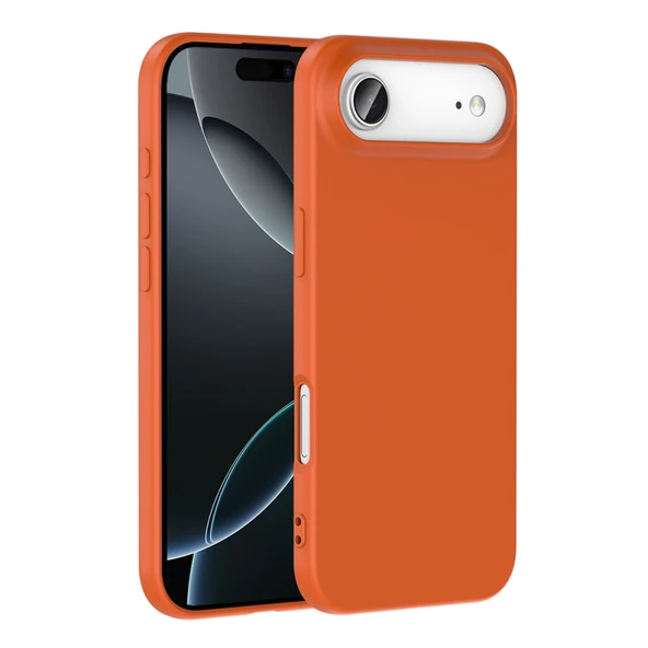 Moby Shop iPhone 17 Air Kılıf İçi Kadifeli Esnek Kadifon Lansman Premium Silikon Kılıf ürün görseli 1