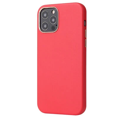 Moby Shop iPhone 12 Pro Max Kılıf Kamera Çerçeveli Pu Deri Deriva Premium Kapak ürün görseli 1