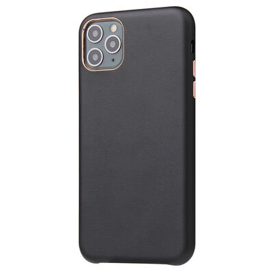 Moby Shop iPhone 11 Pro Max Kılıf Kamera Çerçeveli Pu Deri Deriva Premium Kapak ürün görseli 1