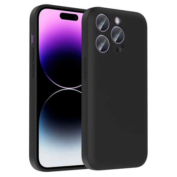 Moby Shop iPhone 14 Pro Kılıf Gizli Kartlıklı ve Kamera Korumalı Pocke Premium Silikon Kapak ürün görseli 1