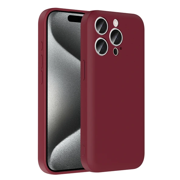 Moby Shop iPhone 15 Pro Kılıf Gizli Kartlıklı ve Kamera Korumalı Pocke Premium Silikon Kapak ürün görseli 1