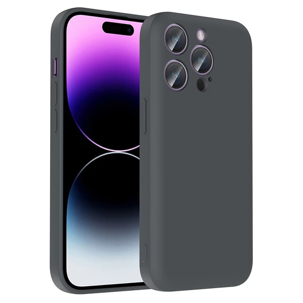 Moby Shop iPhone 14 Pro Kılıf Gizli Kartlıklı ve Kamera Korumalı Pocke Premium Silikon Kapak ürün görseli 1