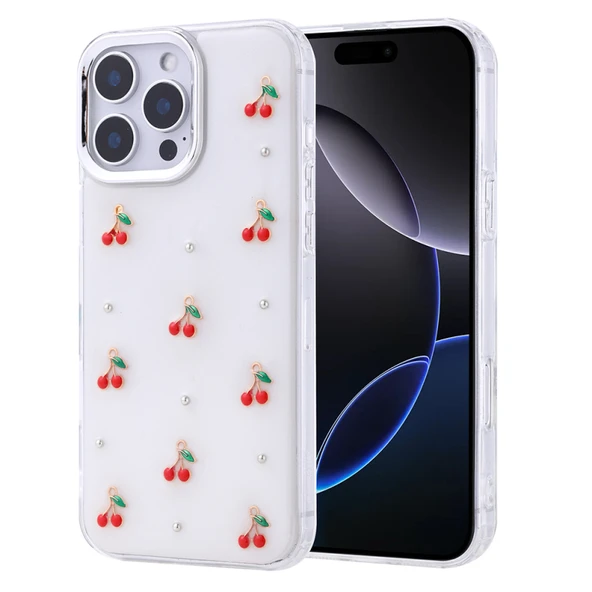 Moby Shop iPhone 16 Pro Max Uyumlu Şık Mini Figürlü Ucay Premium Sert Silikon Kapak ürün görseli 1