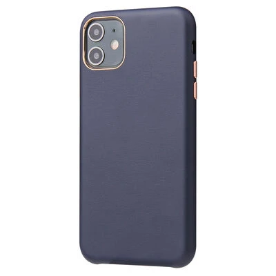 Moby Shop iPhone 11 Kılıf Kamera Çerçeveli Pu Deri Deriva Premium Kapak ürün görseli 1