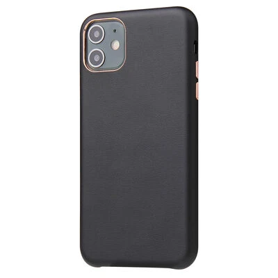 Moby Shop iPhone 11 Kılıf Kamera Çerçeveli Pu Deri Deriva Premium Kapak ürün görseli 1