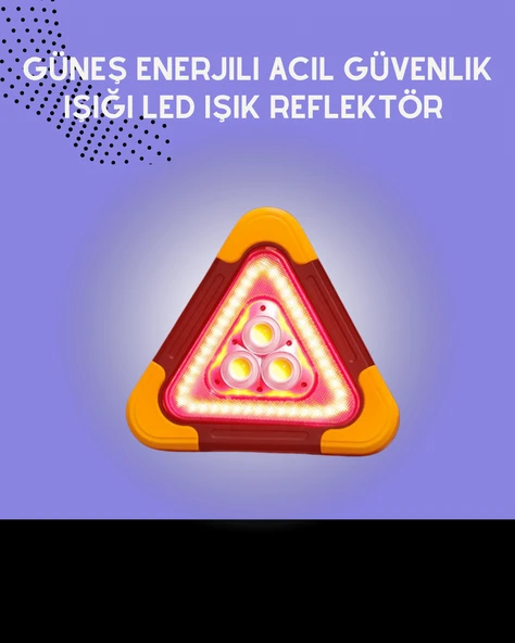 USB Şarjlı Çok Modlu Acil Durum Feneri ürün görseli 1