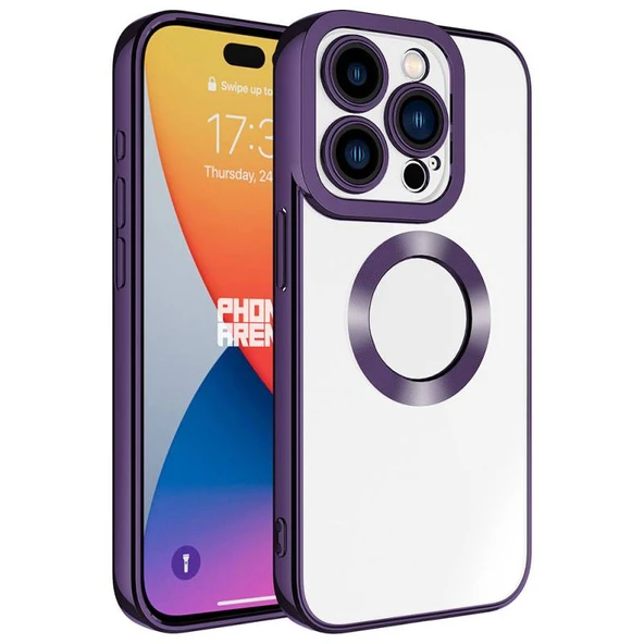 Moby Shop iPhone 15 Pro Max İle Uyumlu Şık Tasarımlı ve Parlak Velina Premium Silikon Kılıf ürün görseli 1