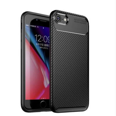 Moby Shop iPhone SE 2022 Kılıf Karekarbon Desenli Şık ve Dayanıklı Torvex Premium Silikon Kapak ürün görseli 1
