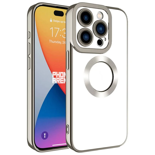 Moby Shop iPhone 15 Pro İle Uyumlu Şık Tasarımlı ve Parlak Velina Premium Silikon Kılıf ürün görseli 1