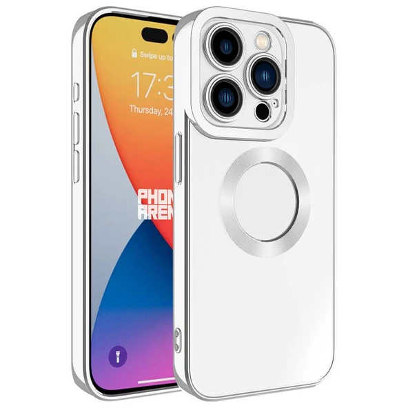 Moby Shop iPhone 15 Pro Max İle Uyumlu Şık Tasarımlı ve Parlak Velina Premium Silikon Kılıf ürün görseli 1