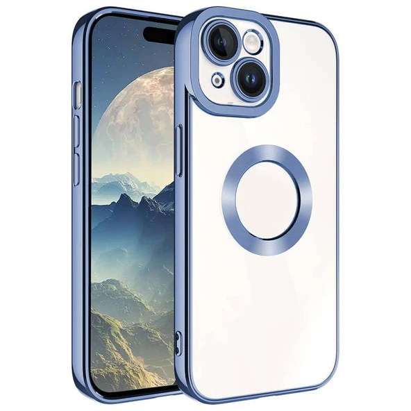 Moby Shop iPhone 15 İle Uyumlu Şık Tasarımlı ve Parlak Velina Premium Silikon Kılıf ürün görseli 1