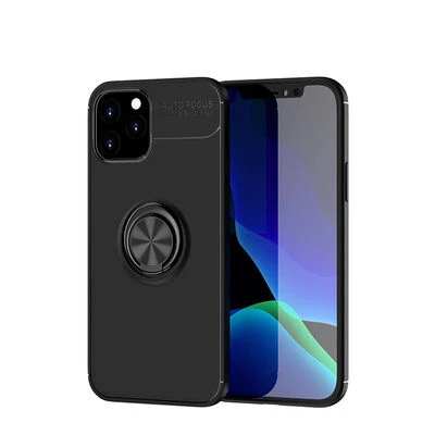 Moby Shop iPhone 12 Pro Max Ultra Koruma Sağlayan Stand Özellikli RingGuard Yüzüklü Silikon Kılıf ürün görseli 1