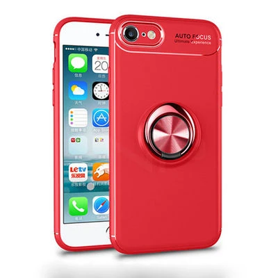 Moby Shop iPhone SE 2022 Ultra Koruma Sağlayan Stand Özellikli RingGuard Yüzüklü Silikon Kılıf ürün görseli 1