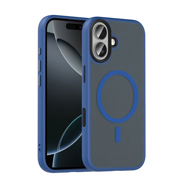 Moby Shop iPhone 17 Kılıf Şık Tasarımlı Wireless Şarj Özellikli Treno Magsafe Kapak ürün görseli 1