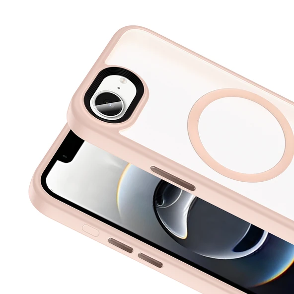 Moby Shop iPhone 16 Pro Kılıf Şık Tasarımlı Wireless Şarj Özellikli Treno Magsafe Kapak ürün görseli 1