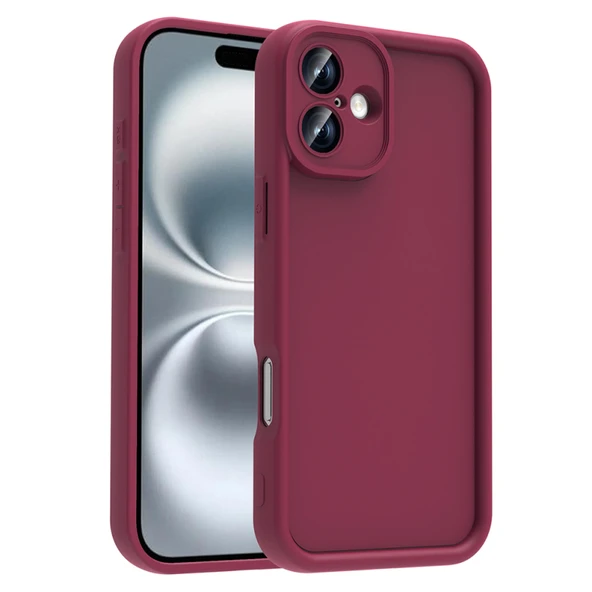 Moby Shop iPhone 16 Plus Kılıf Soft Toch Hissiyatlı Elastiq Silicone Premium Case Cover ürün görseli 1