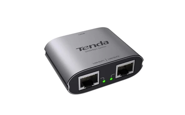 Tenda SG103M 1 Giriş 2 Çıkış 10-100-1000 Mbps Ethernet Splitter ürün görseli 1